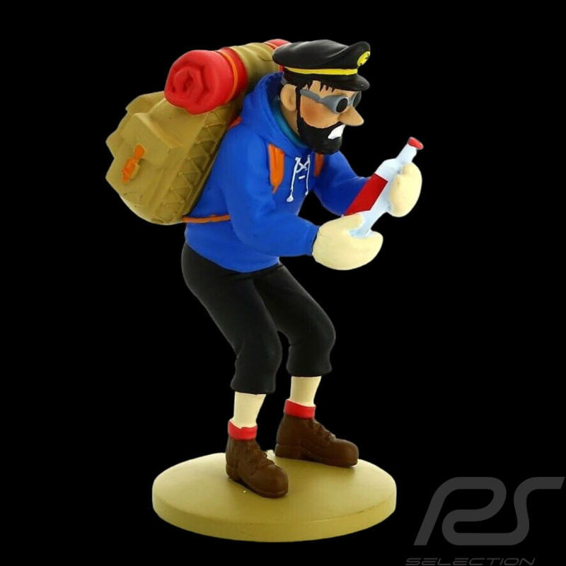 Figurine Tintin - Haddock et la bouteille vide - Tintin au Tibet 12 cm 42195
