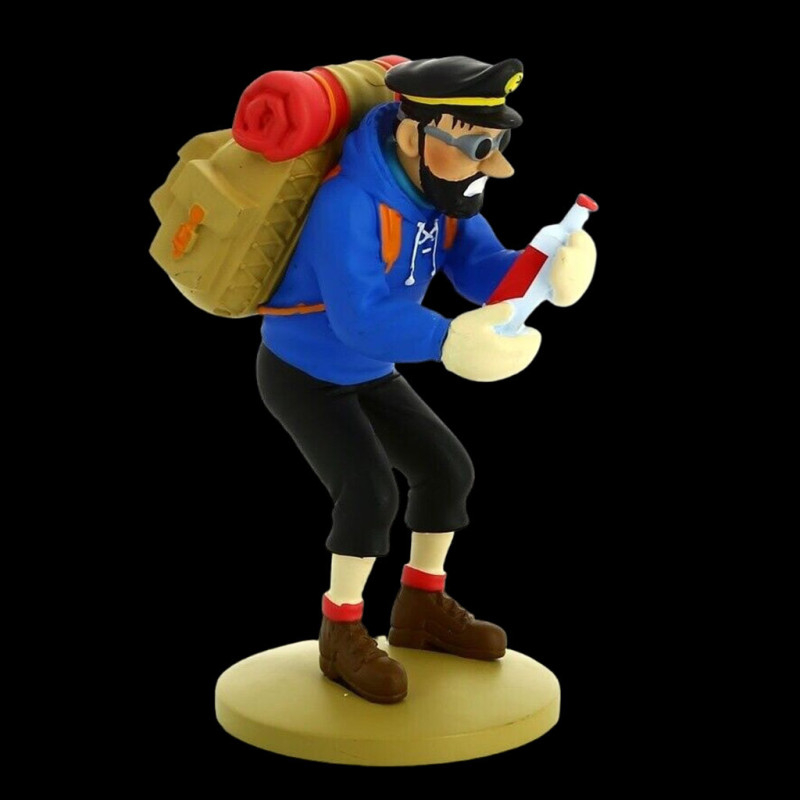 Figurine de collection Tintin, Haddock et la peinture fraîche 12cm (42256
