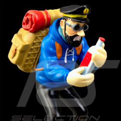 Figurine Tintin - Haddock et la bouteille vide - Tintin au Tibet 12 cm 42195
