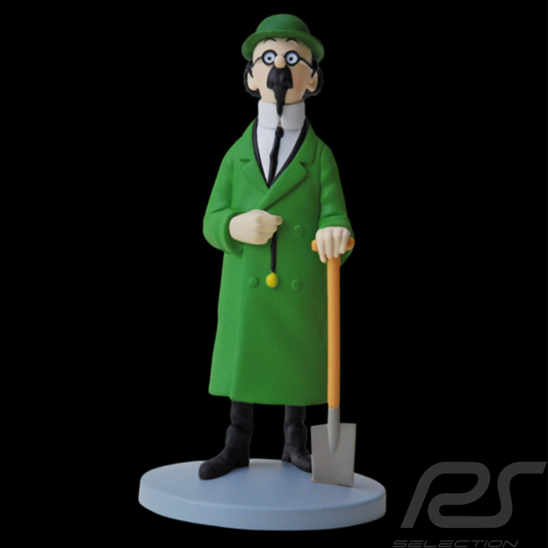 Figurine Tintin - Tournesol à la bêche - Le Trésor de Rackham le Rouge 12 cm 42224