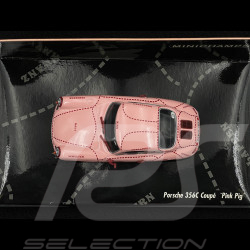 Porsche 356 C Coupe 1963 Cochon Rose 1/43 Minichamps 430062326