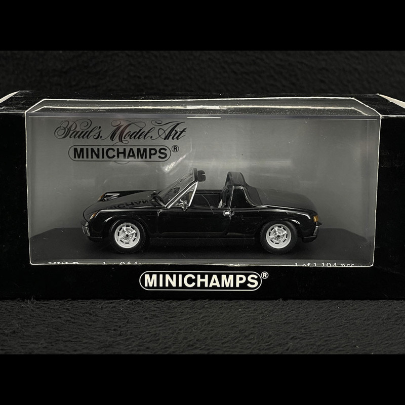 Minichamps 1/43 Porsche 916 1971 Noir - Modèle Neuf, Prévente