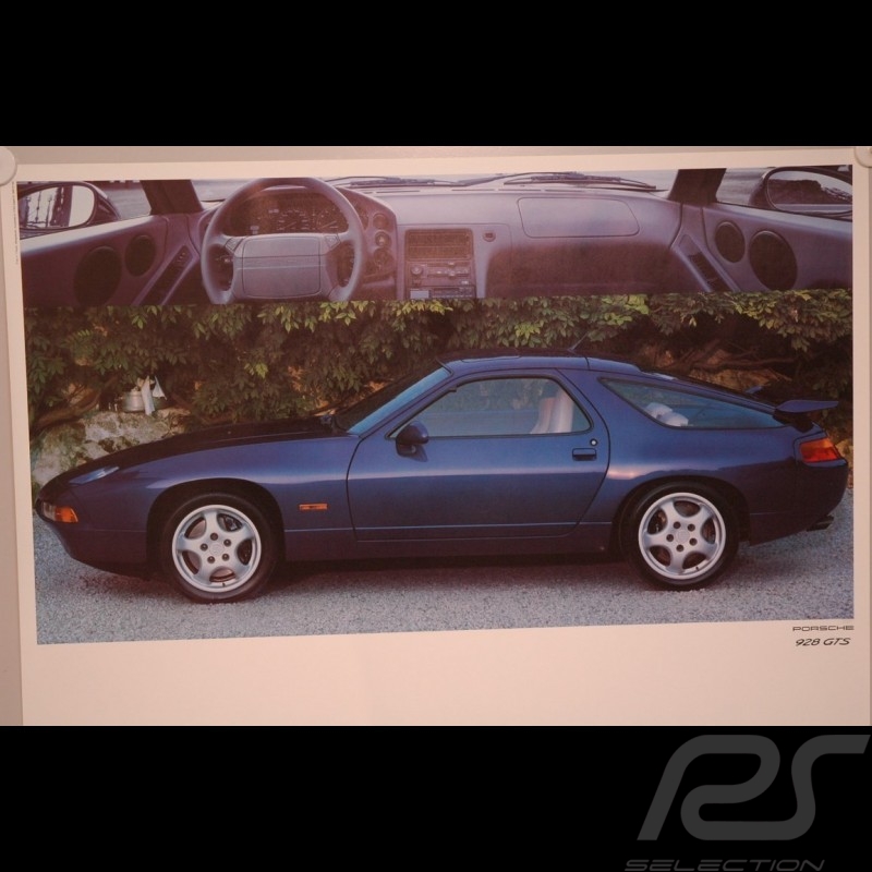 Affiche originale Porsche 928 GTS 100x76cm Affiche originale Porsche 928 GTS 100x76cm