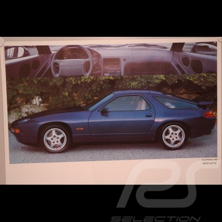 Affiche originale Porsche 928 GTS