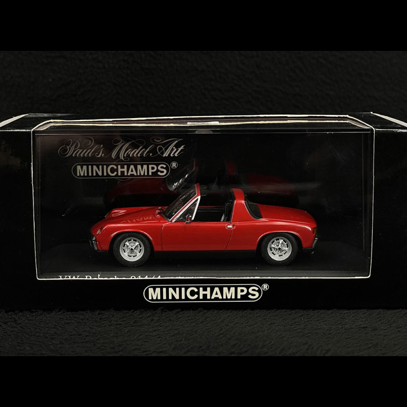 Porsche 914 /4 1973 Guards Red 1/43 Minichamps 430065665