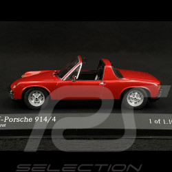 Porsche 914 /4 1973 Guards Red 1/43 Minichamps 430065665