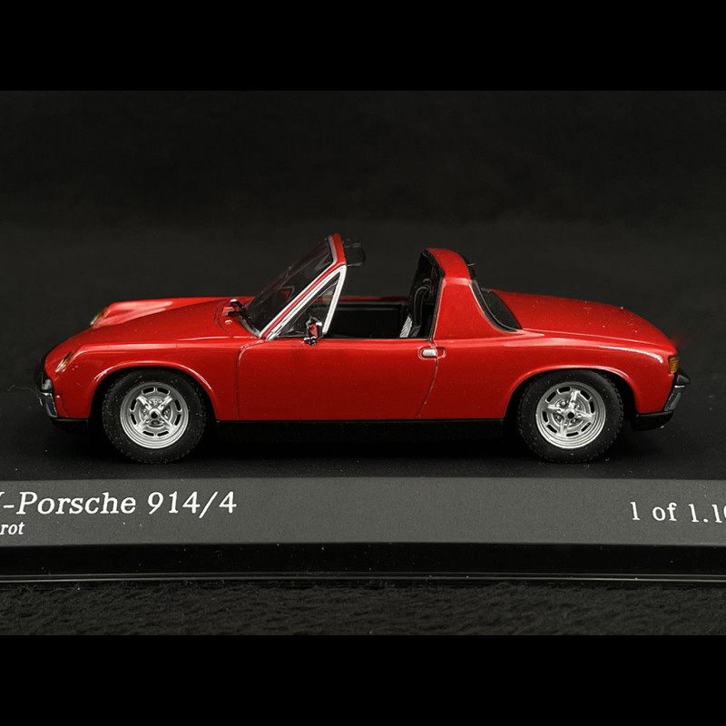 Porsche 914 /4 1973 Guards Red 1/43 Minichamps 430065665