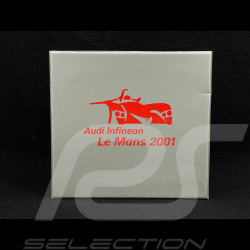 Coffret Audi R8 Vainqueur & 2ème 24h Le Mans 2001 1/43 Minichamps 4419