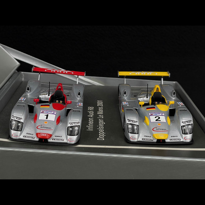 Audi - R8 ALMS Petit Le Mans 2002 - Minichamps - 1/43 - Autos Miniatures
