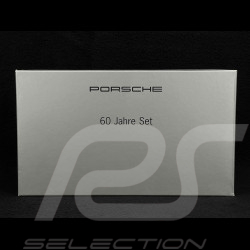 60 Jahre Porsche 356 1948 & Porsche 911 Typ 997 Cabriolet 2008 Set Silber Grau 1/43 Minichamps WAP020SET20