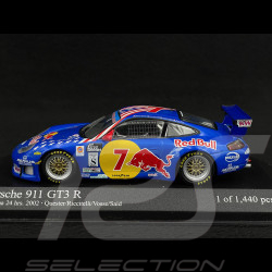 Porsche 911 GT3 R Typ 996 n° 7 24h Daytona 2002 1/43 Minichamps 400026907