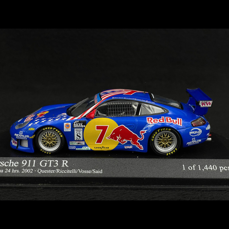 Miniature Voiture Porsche 911 GT3 R - Minichamps 1/43 - Daytona 24h 2001 - Occasion