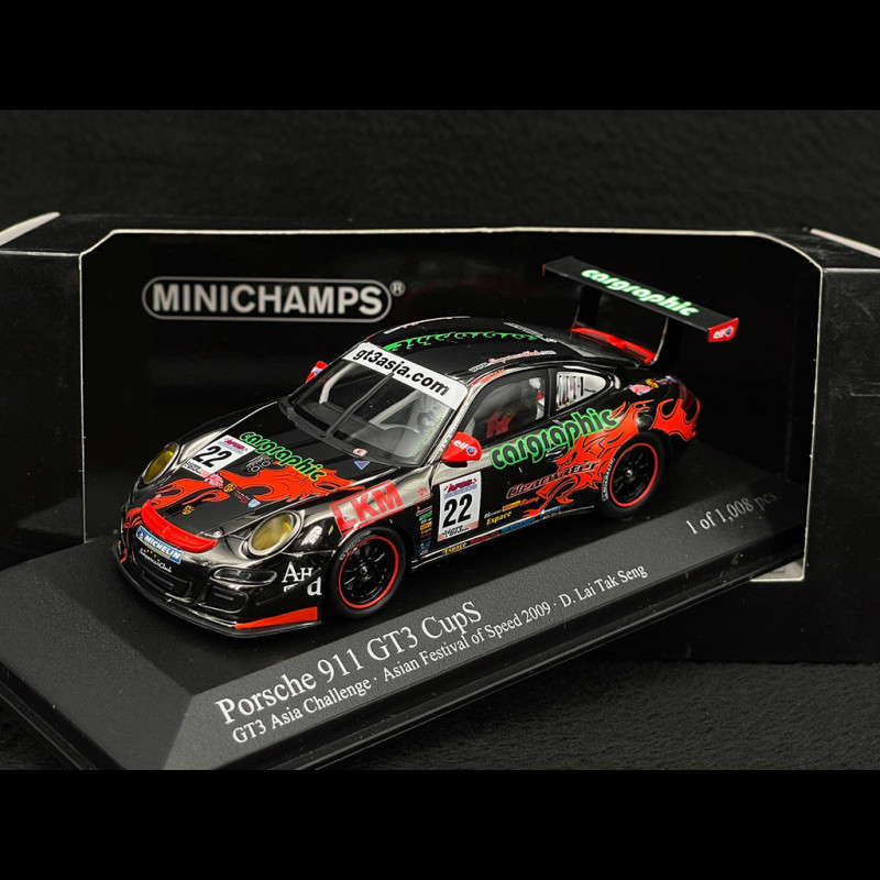 Porsche 911 GT3 Cup S Type 997 n° 22 Asia Challenge 2009 1/43
