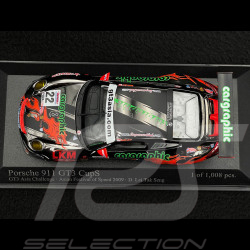 Porsche 911 GT3 Cup S Type 997 n° 22 Asia Challenge 2009 1/43 Minichamps 400097922