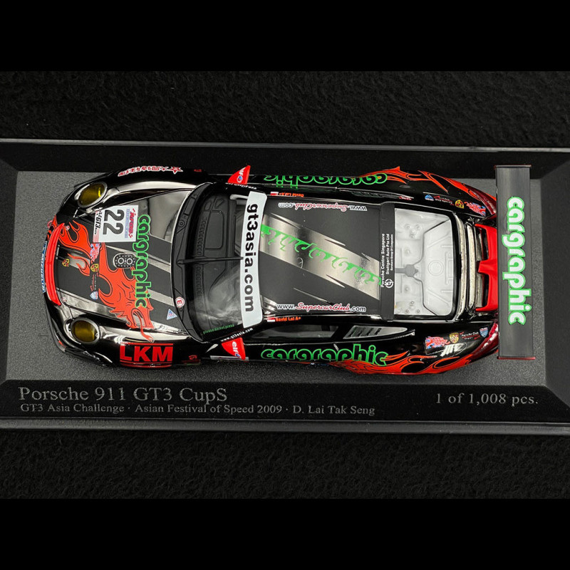 Porsche 911 GT3 Cup S Type 997 n° 22 Asia Challenge 2009 1/43