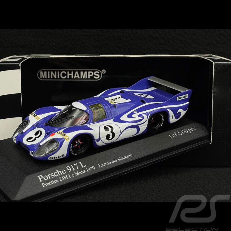 Porsche 917 L n° 3 2nd 24h Le Mans 1970 1/43 Minichamps 400706193