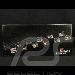 Audi R8 Set Winnner, 2nd & Platz 3 24h Le Mans 2002 1/43 Minichamps 402020123