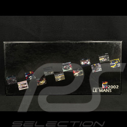 Coffret Audi R8 Vainqueur, 2ème & 3ème 24h Le Mans 2002 1/43 Minichamps 402020123