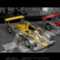 Coffret Audi R8 Vainqueur, 2ème & 3ème 24h Le Mans 2002 1/43 Minichamps 402020123