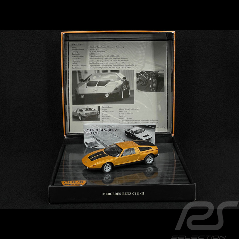 Mercedes-Benz C111/II 1970 Or 1/43 Minichamps 436030060
