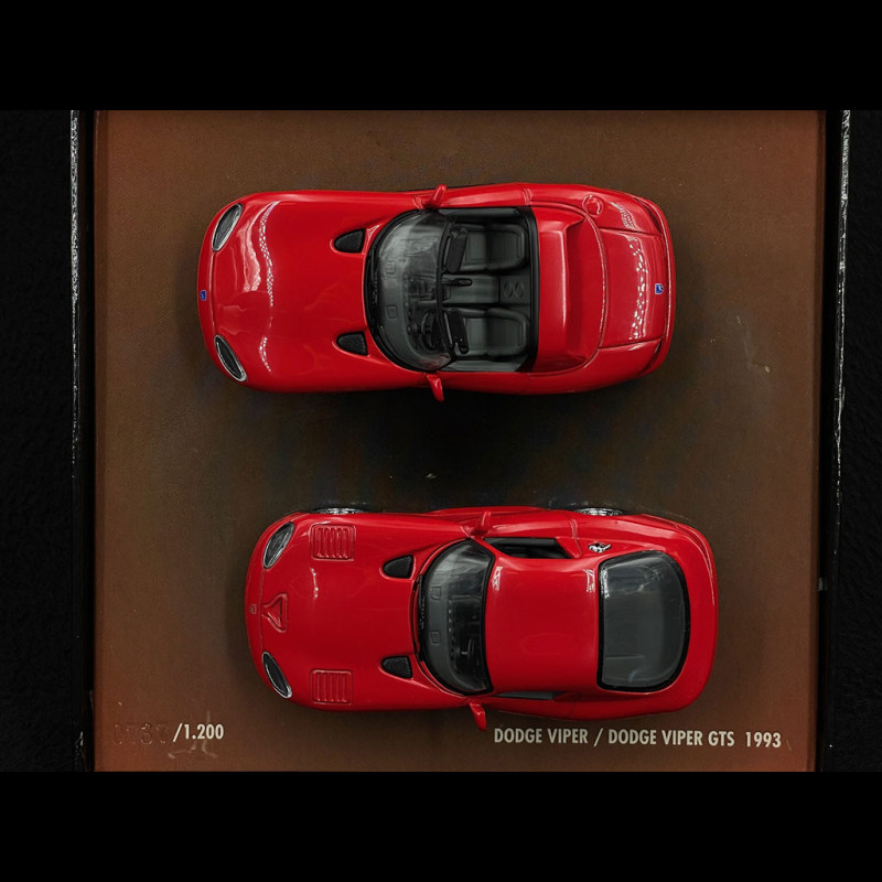 Minichamps 1/43 Dodge Viper Cabrio 1993 - Argent - Réf 430144034 - Neuf