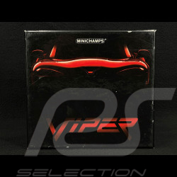 Dodge Viper & Dodge Viper GTS 1993 Set Red 1/43 Minichamps 436144000