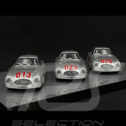 Trio Mercedes-Benz 300 SL n° 613 n° 623 & n° 626 Mille Miglia 1952 1/43 Minichamps B66040300