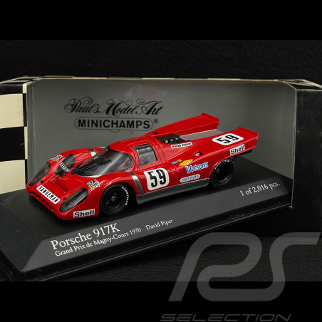 Porsche 917K n° 59 GP Magny-Cours 1970 1/43 Minichamps 430706759