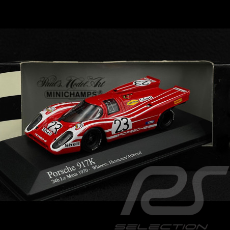 Porsche 917 K n° 23 Vainqueur 24h Le Mans 1970 1/43 Minichamps 430706723