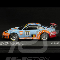 Porsche 911 GT3 RSR Typ 996 n° 73 24h Le Mans 2006 1/43 Minichamps 400066473