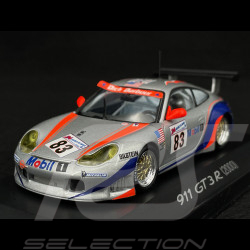 Porsche 911 GT3 R Type 996 n° 83 24h Le Mans 2000 1/43 Minichamps WAP020SET05