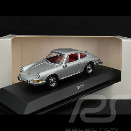 Porsche 911 Coupé 1964 Silver 1/43 Minichamps WAP020SET01