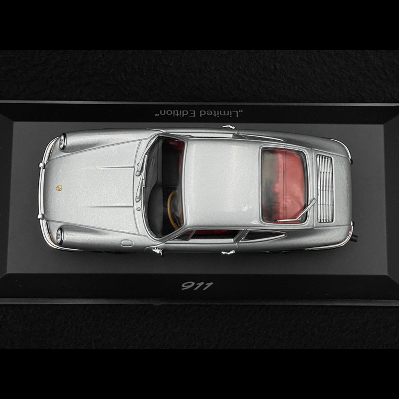 Porsche 911 SC (930) 1974 Rouge Intérieur Argent - Miniature Minichamps 1/43 - WAP02003397