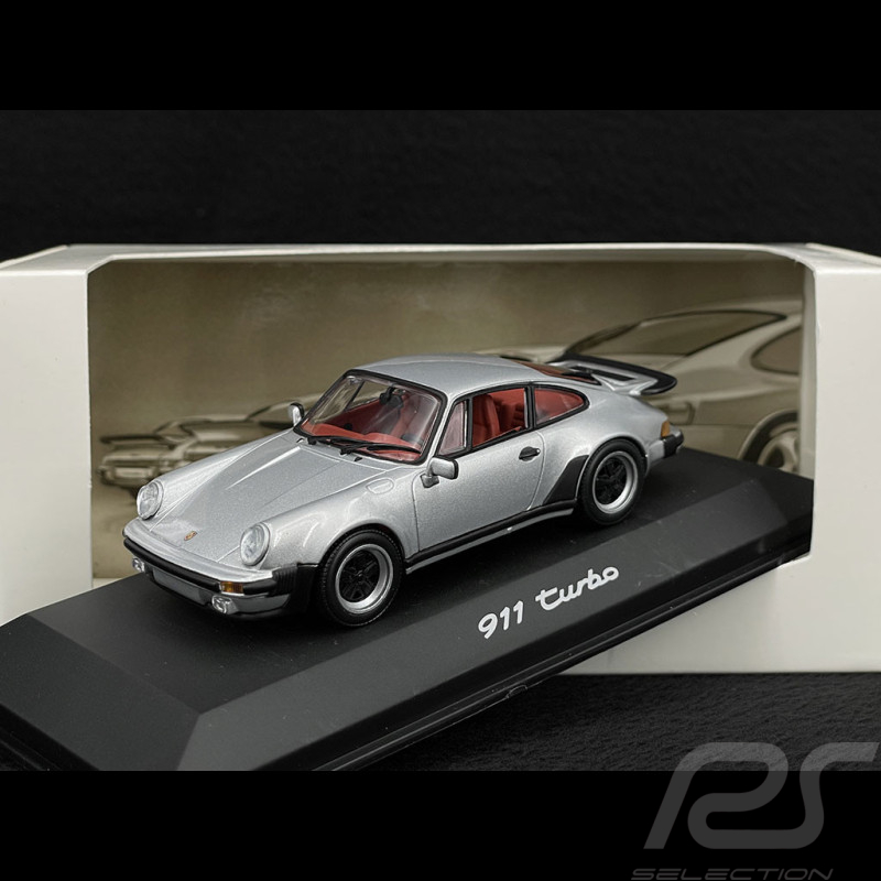 Porsche 911 Turbo Type 930 1976 Argent 1/43 Minichamps WAP02006710