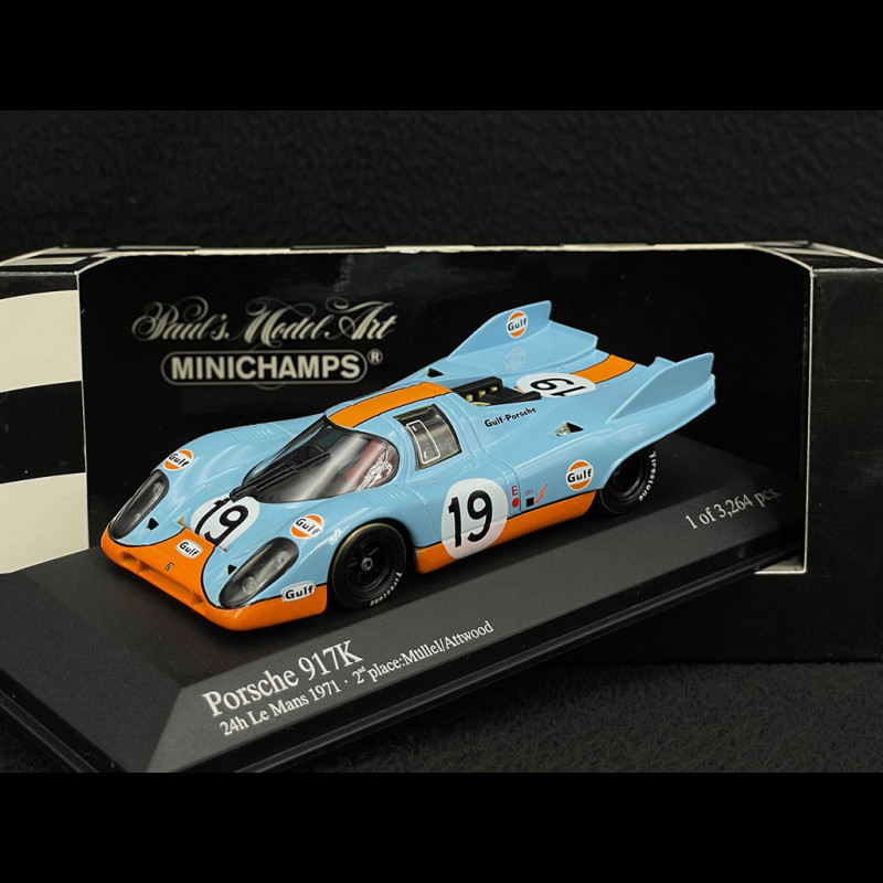 Model Car 1/43 Brumm Porsche 917K Winner Le mans 1971 Marko/Van Lennep