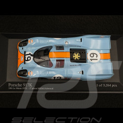 Porsche 917 K n° 19 2ème 24h Le Mans 1971 1/43 Minichamps 400716119