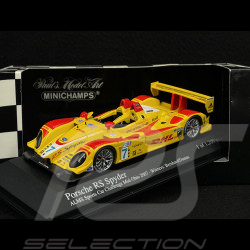 Porsche RS Spyder n° 7 Sieger ALMS Sport Car Challenge Mid-Ohio 2007 1/43 Minichamps 400076697