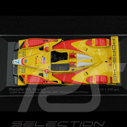 Porsche RS Spyder n° 7 Sieger ALMS Sport Car Challenge Mid-Ohio 2007 1/43 Minichamps 400076697