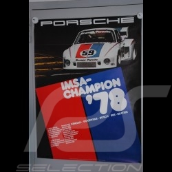  Affiche originale Porsche 935  IMSA 1978 