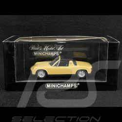 Porsche 914 /4 1973 Lemon Yellow 1/43 Minichamps 430065660