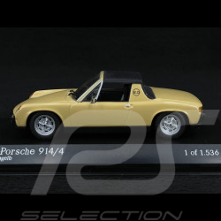 Porsche 914 /4 1973 Jaune Citron 1/43 Minichamps 430065660