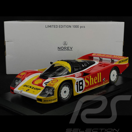 Porsche 962C N° 18 24h Le Mans 1988 Porsche AG Shell 1/18 Norev 187414