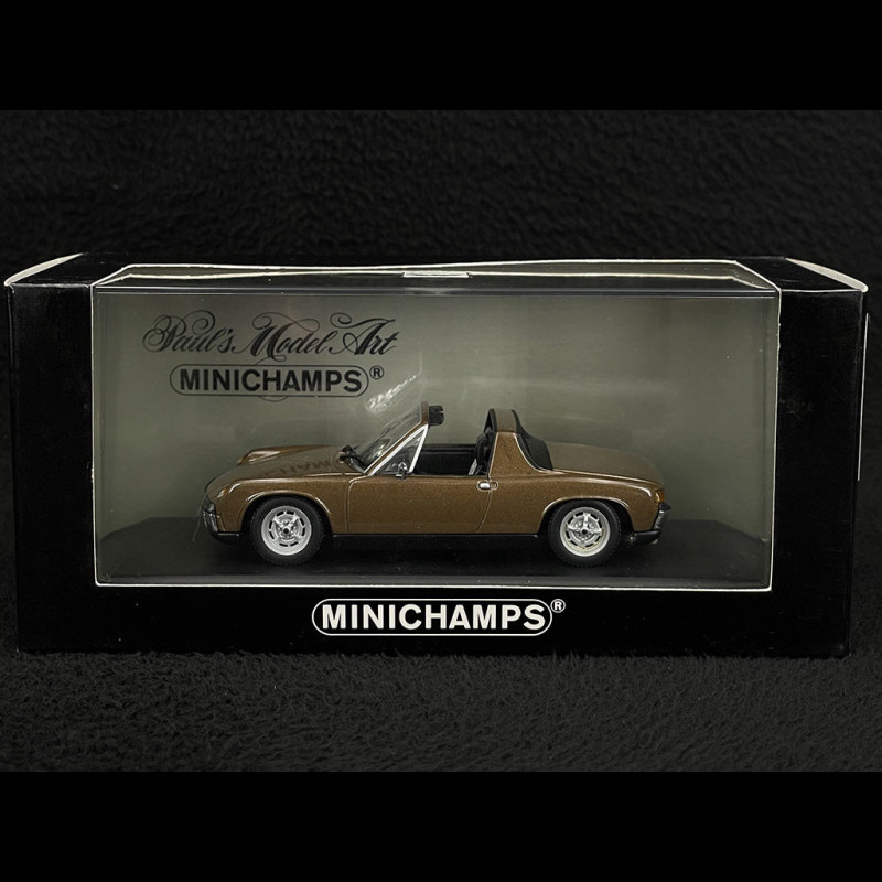 Porsche 914 /4 Volkswagen 1972 Green 1/43 Minichamps 940065664