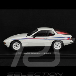 Porsche 924 1985 Martini Blanc / Rouge / Bleu 1/18 KK Scale KKDC180722