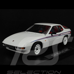 Porsche 924 1985 Martini Blanc / Rouge / Bleu 1/18 KK Scale KKDC180722