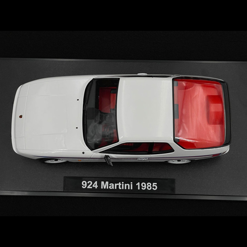 Porsche 924 1985 Martini White / Red / Blue 1/18 KK Scale KKDC180722