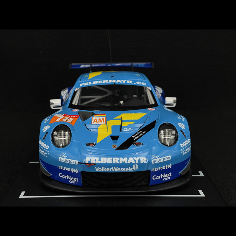 IXOMODELS Porsche 911 RSR Full Carbone - Échelle 1/18 - Modèle De Collection Neuf - IXO
