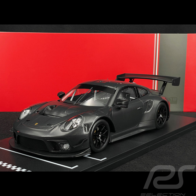 Porsche 911 GT3 R Type 991 Plain Body 2020 Matte Schwarz 1/18 Ixo Models LEGT18065B