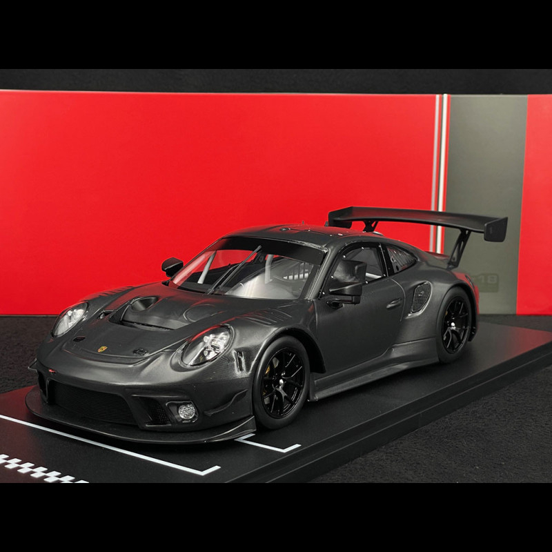 Porsche 911 GT3 R Type 991 Plain Body 2020 Matt Black 1/18 Ixo