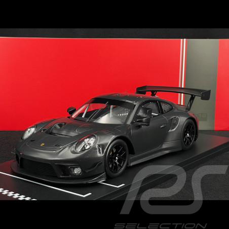 Porsche 911 GT3 R Type 991 Plain Body 2020 Noir Mat 1/18 Ixo Models LEGT18065B